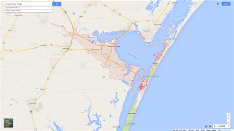 Bryan, TX - Corpus Christi, TX Quick information; Online. . Google maps corpus christi